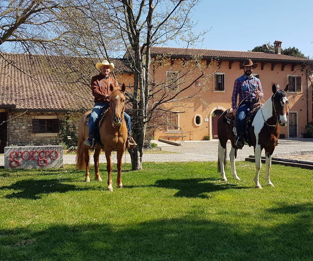 Passeggiate a cavallo a Custoza con il Bega's Ranch